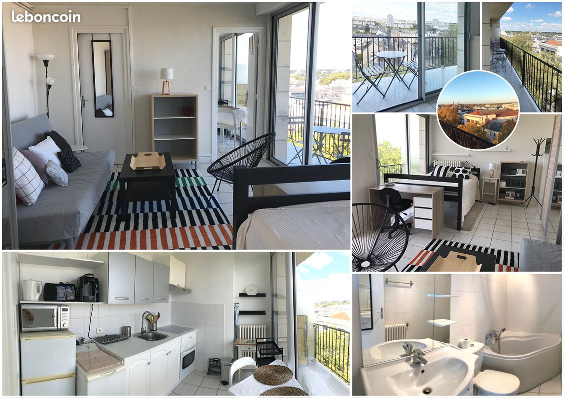 Appartement 1 pièce 30 m² · à Tours · 30,2 m² · 675 €/mois
