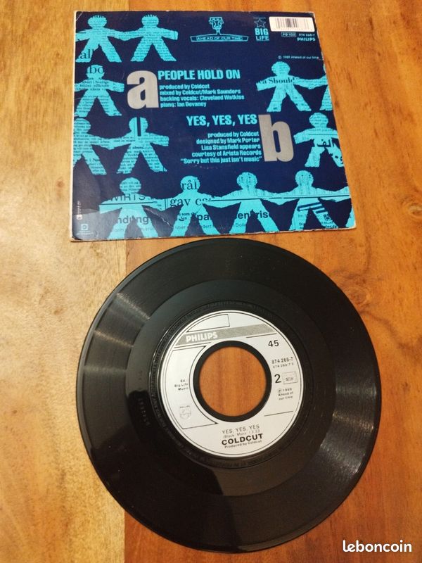 Coldcut People Hold on 45t (image 2)