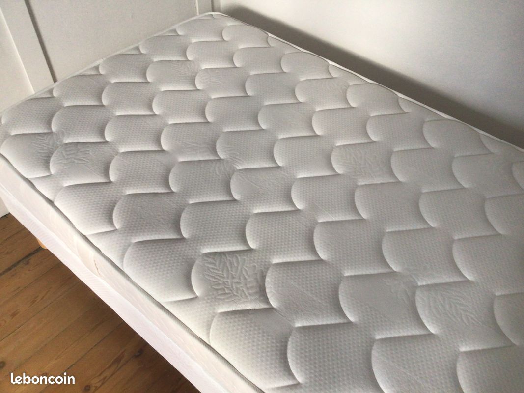 Ensemble sommier matelas 190x90 (image 2)