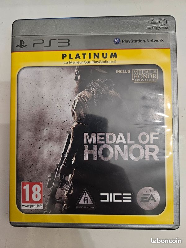 Jeu ps3 Medal of Honor: Warfighter - Jeux vidéo
