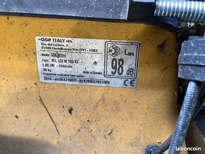Tondeuse Honda 125 cm3 (image 4)