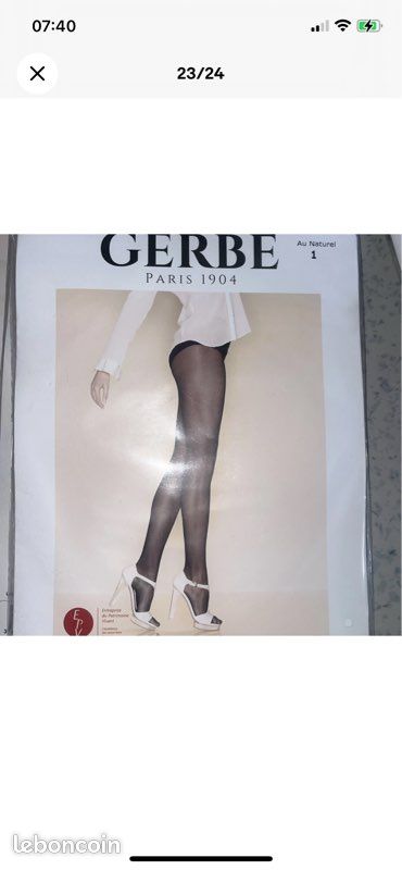 Gerbe 37 paires de collants et bas taille 1 (image 15)