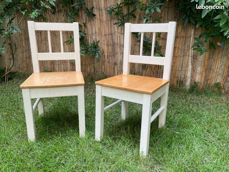 Donne lot de 2 petites chaises IKEA Gulliver (réf. 16170) – Reims (image 1)