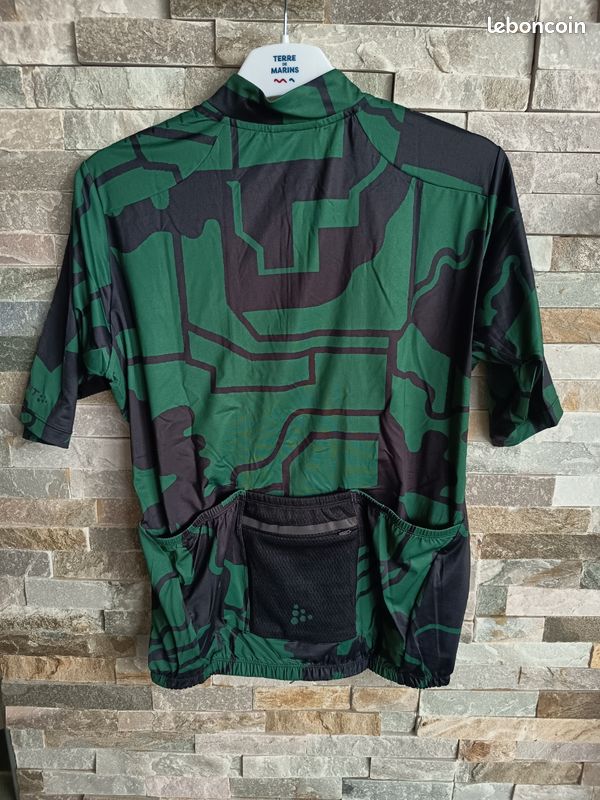 Maillot Cycliste Vintage Craft Phonak BMC – Taille L – Fabriqué En Italie