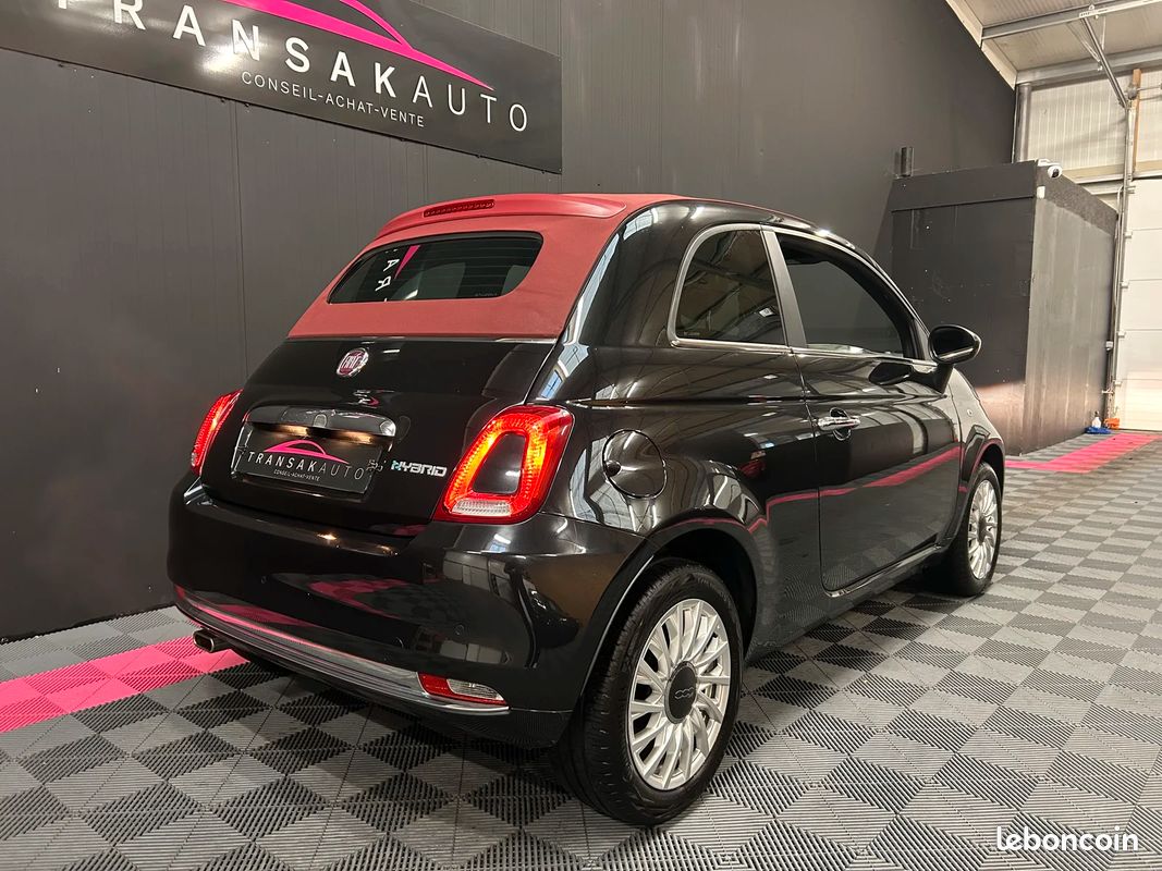 Fiat 500C Dolcevita 70 ch CARTE GRISE ETHANOL / 1ère main FR (image 6)