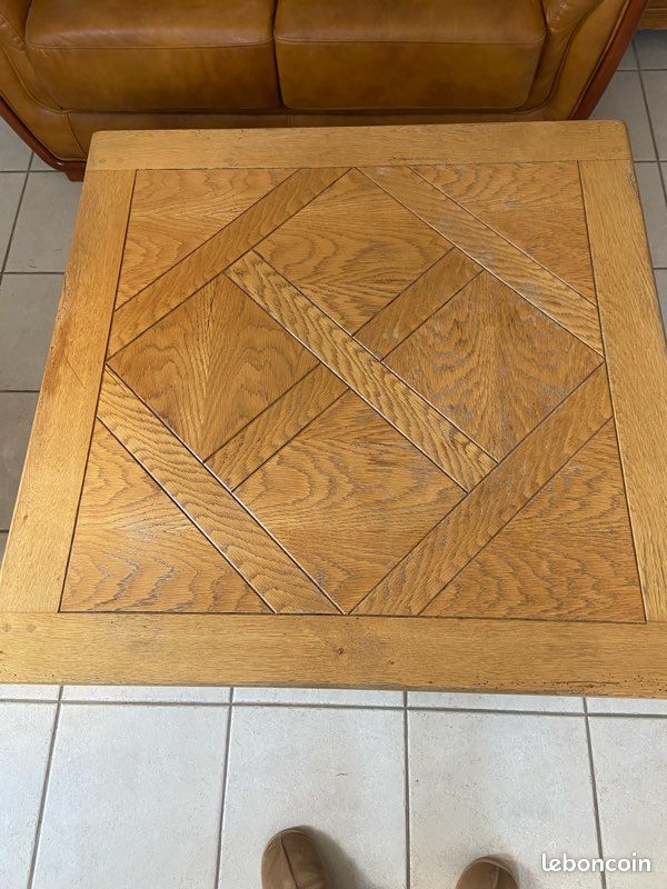 Table basse de salon en bois (image 2)