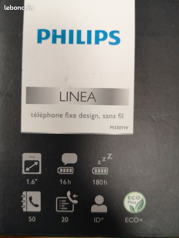 Téléphone sans fil Philips Linea (image 2)