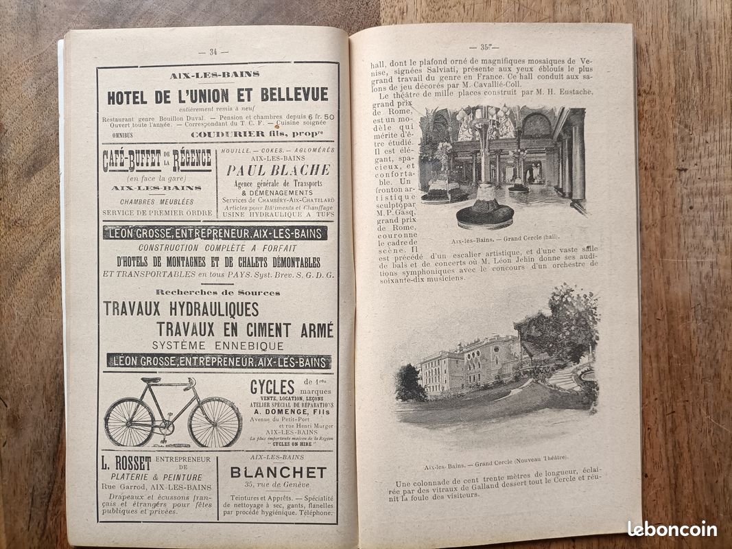 La Savoie pittoresque. Livret-Guide illustré. Chambéry, 1899. Bel exemplaire (image 2)