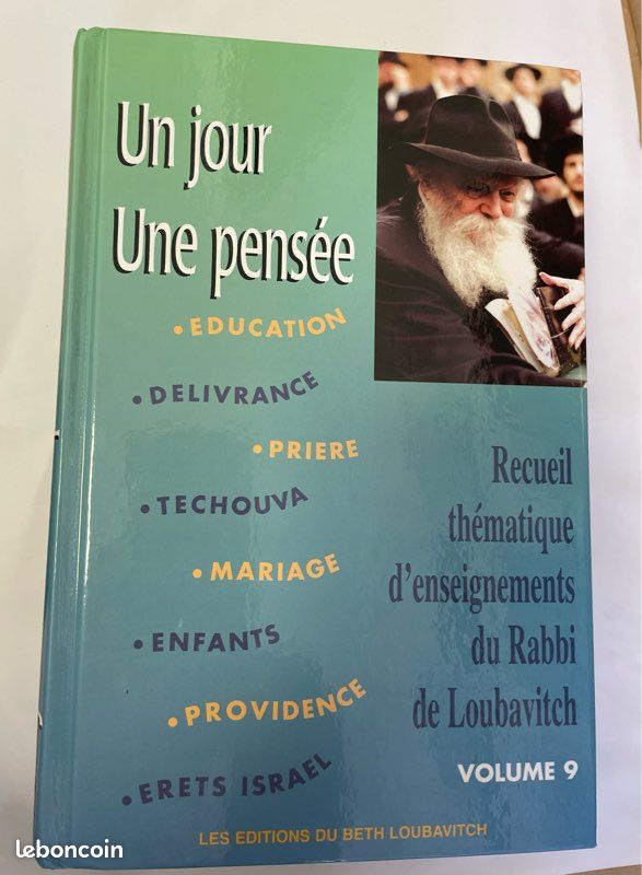 Un jour une pensée lot de 3 livres (image 1)