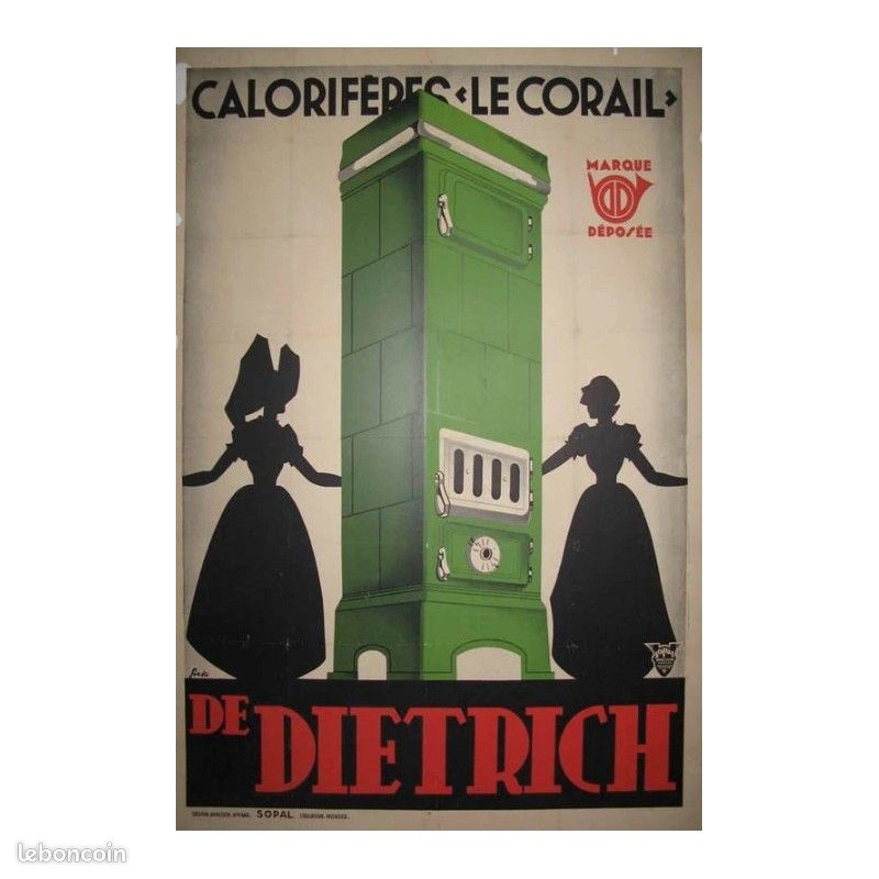 Poêle a charbon Calorifères corail n° 501 (image 11)