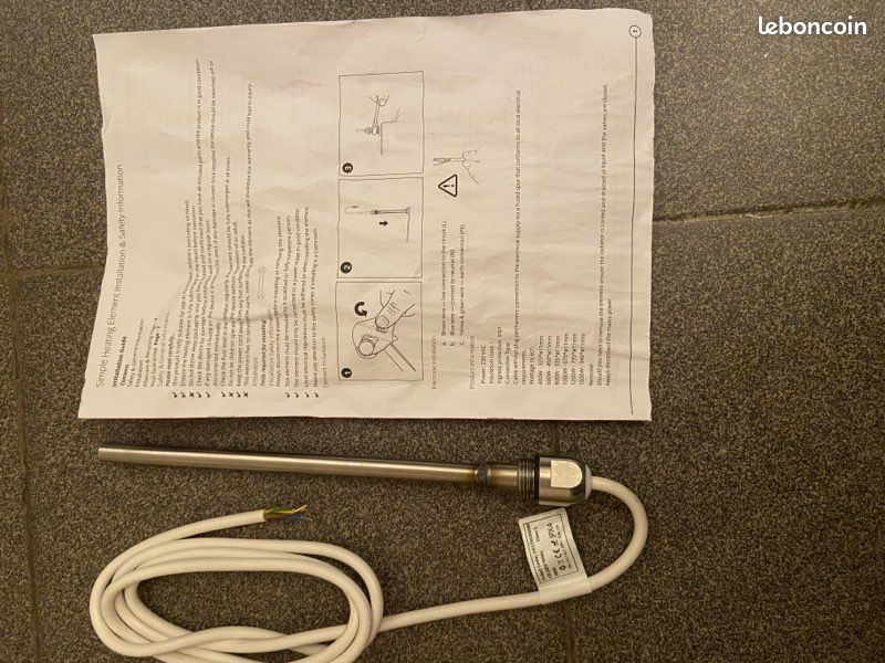 Sonde sèche serviette (image 1)