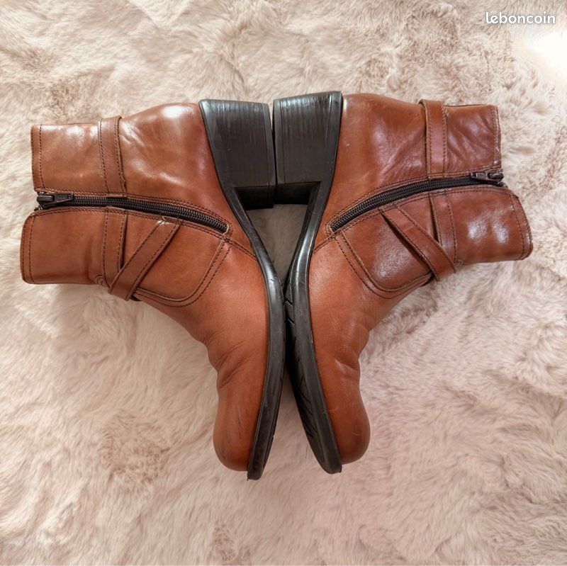 Bottines marron Di fontana (image 2)