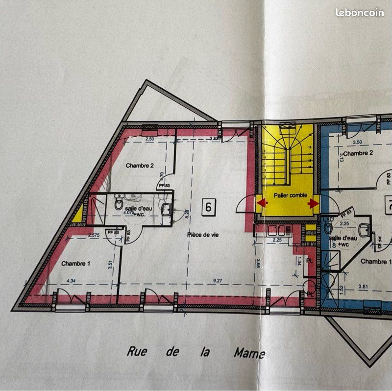 Appartement 3 pièces 79 m² · à Ézanville · 78,9 m² · 1 126 €/mois