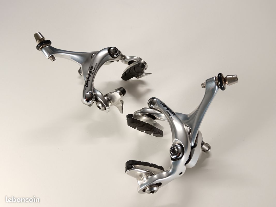 Paire D'étriers De Frein Campagnolo Athena – Vélo De Route – Aluminium Argent