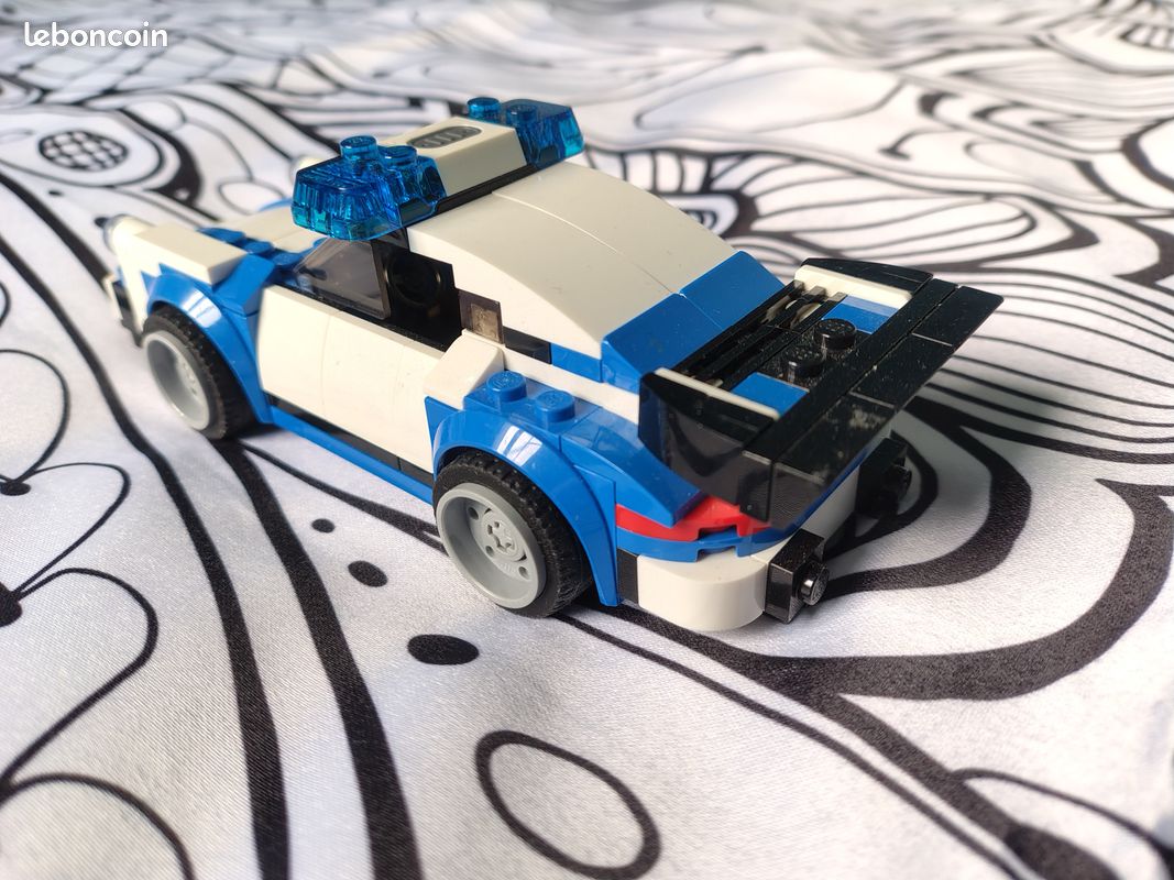 Lego 75895 - 1974 Porsche 911 Turbo 3.0 "Polizei" ou "Police" (100% briques Lego) (image 3)