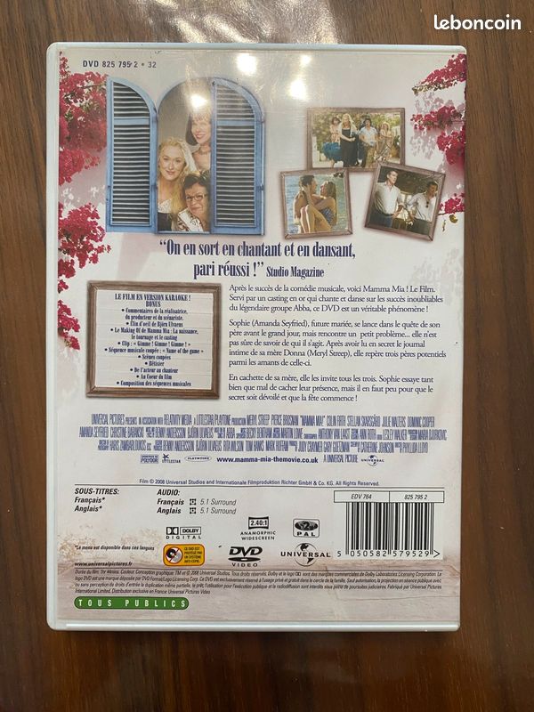 DVD le film Mamma Mia (image 3)