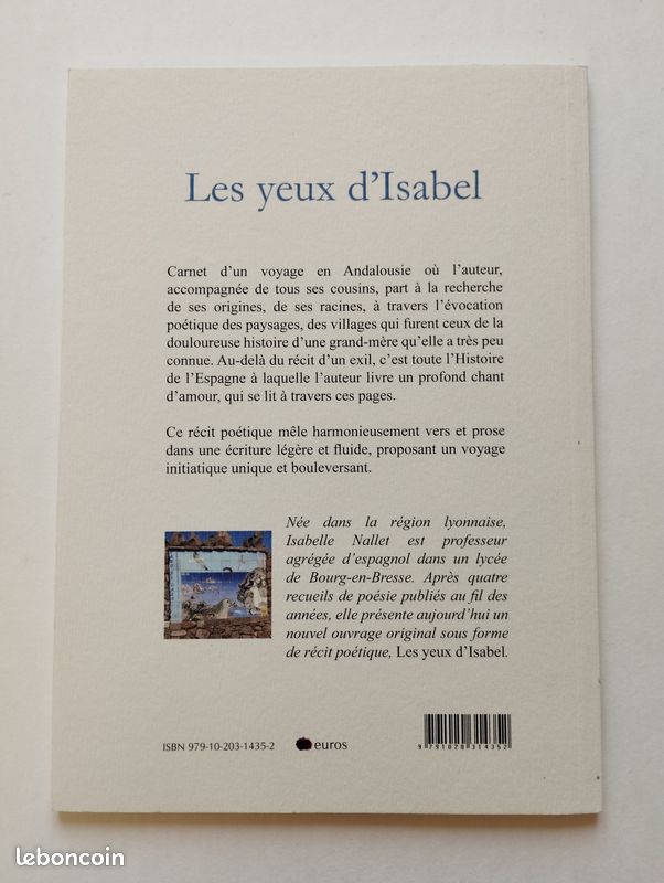 Les yeux d'Isabel - Isabelle Nallet-Belmonte (image 2)