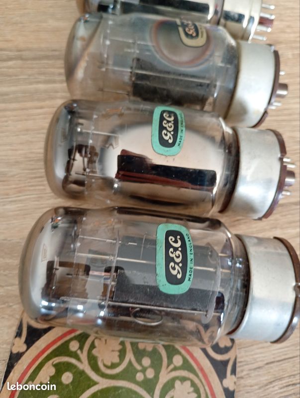 Lot De 4 Tubes à Vide GEC KT88 - Très Bon état - Pour Ampli Audio