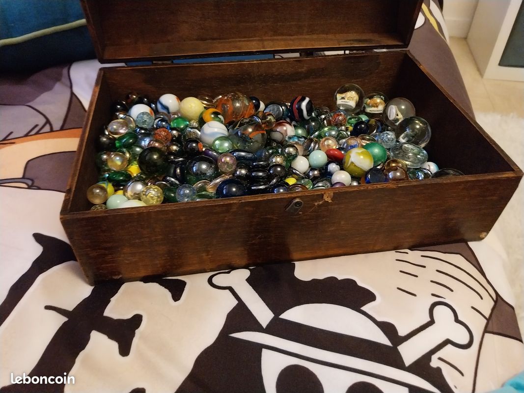 Lot de plus de 200 billes variées (image 1)