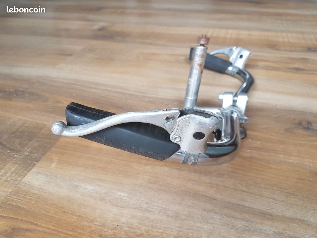 Ancien Guidon et Poignées de Frein pour Ancien Vélo Ancienne Bicyclette • EUR 22,00