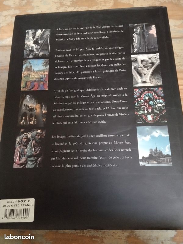 Beau livre Notre Dame de Paris (image 4)