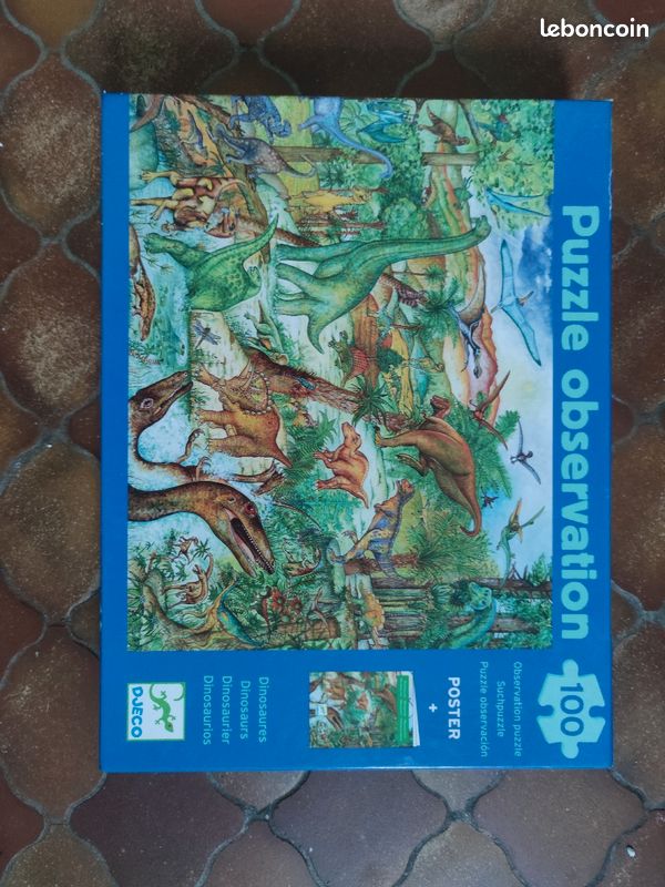 Puzzle dinosaures (image 1)