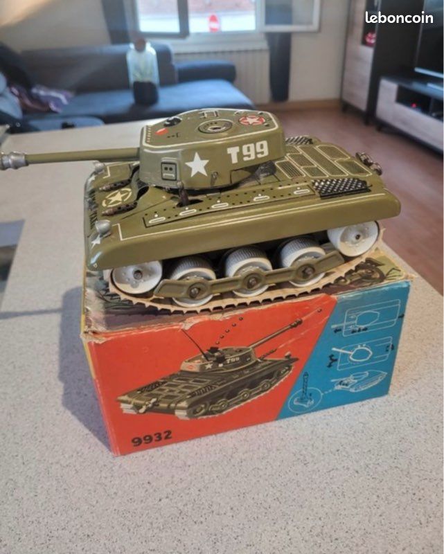 Jouet Tank Mécanique Gama 9 Cm - Occasion, Manque Clé Et Une Chenille