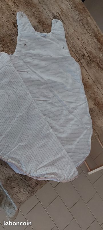 Turbulette gigoteuse nid d'ange blanche et beige DPAM (image 7)
