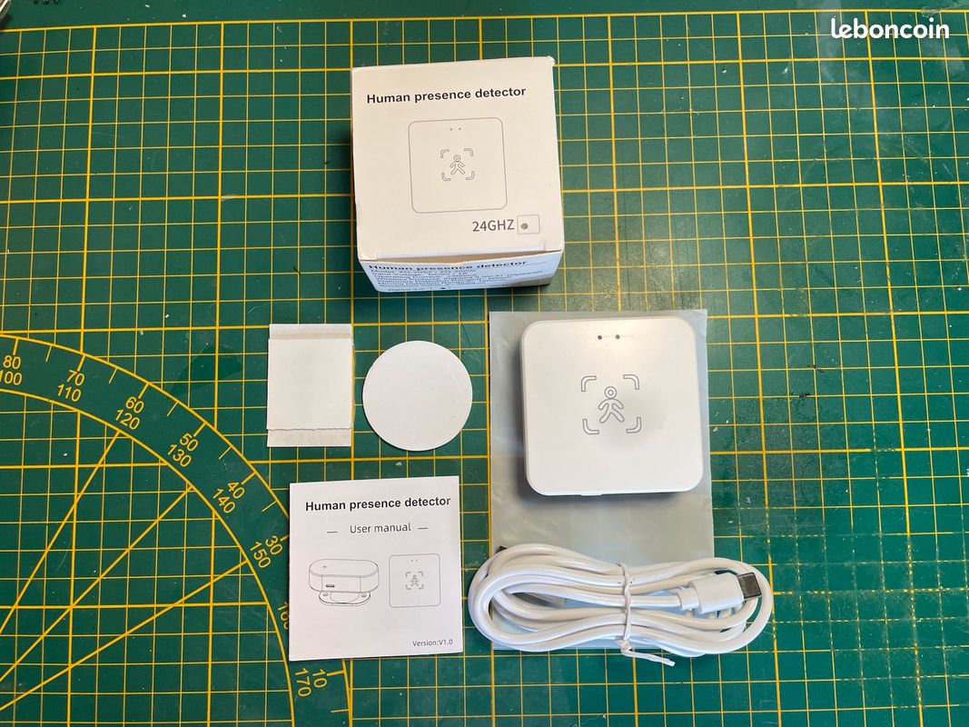 Détecteur de présence humaine millimétrique 5.8GHz zigbee - usb (image 1)