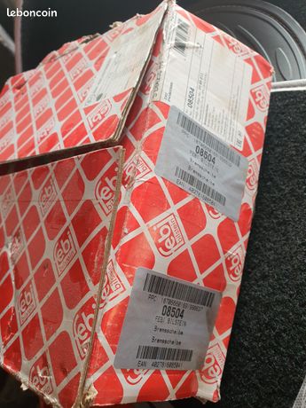 Disque De Frein FEBI BILSTEIN 08504 Essieu Avant, Plein, Revêtu, 12,5mm