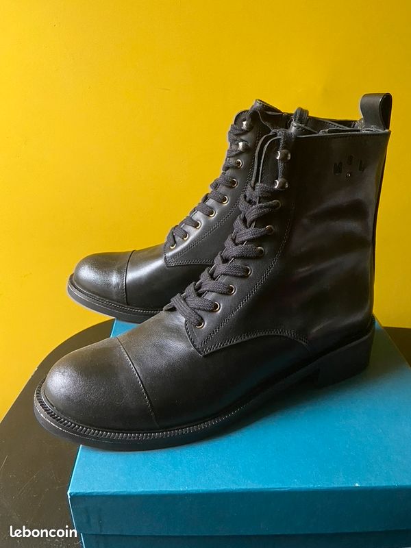 BOTTINES à LACETS SARAH LAVOINE t41 NEUVES (image 2)
