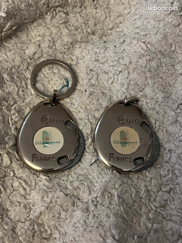 Porte-clés collector conversion euro - francs (image 2)