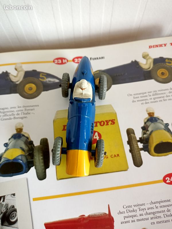 Dinky Toys Ford GT N°7 – Voiture De Course Meccano LTD – Métal – UK