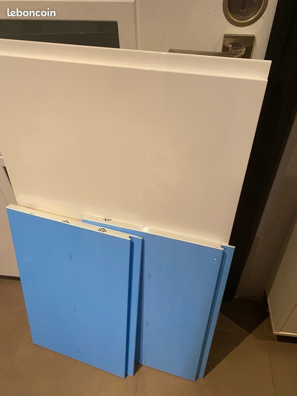 Faces IKEA Voxtorp blanc brillant neuves (image 3)