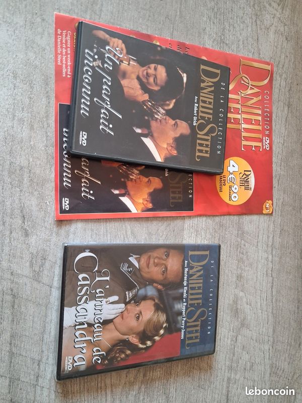 Lot de 2 dvd et un fascicule de Danielle Steel neuf (image 1)
