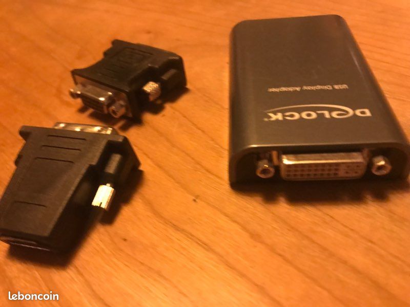 Vends adaptateur USB > DVI / VGA / HDMI Delock (image 1)