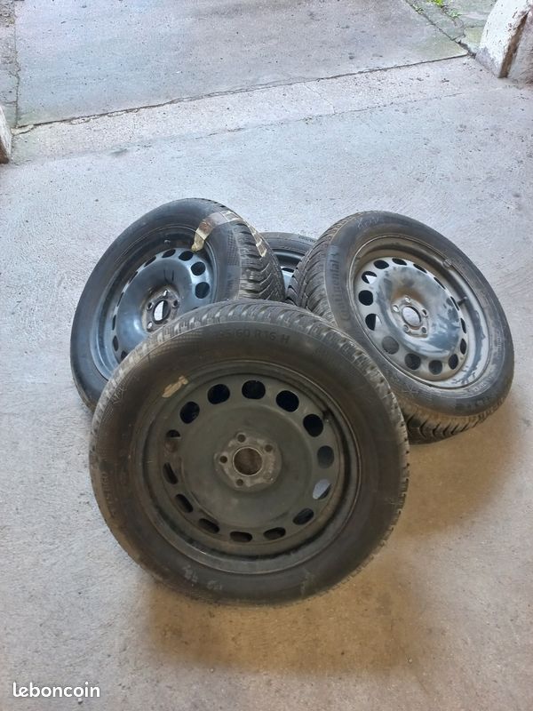 Vends pneu hiver 195/60R16 (image 1)