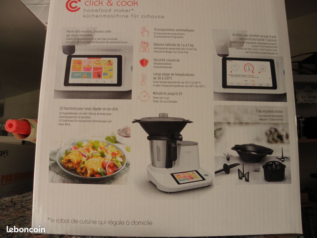 Robot moulinex clik & cook (image 3)