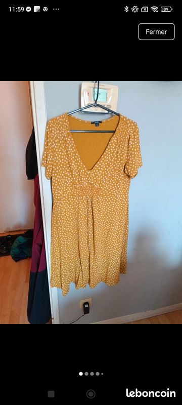 Robe Tendance Couleur Moutarde Taille S/M - SheIn - Neuf Avec étiquettes