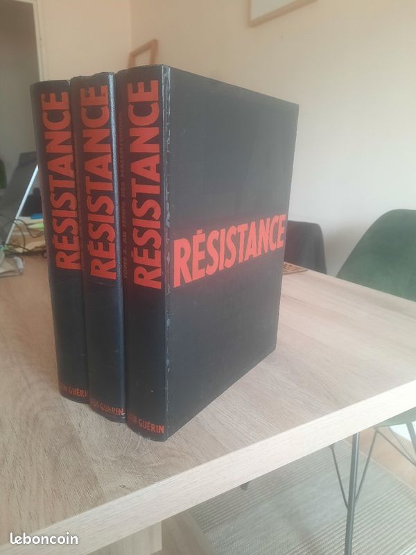 Lot de 3 livres sur la résistance (image 1)