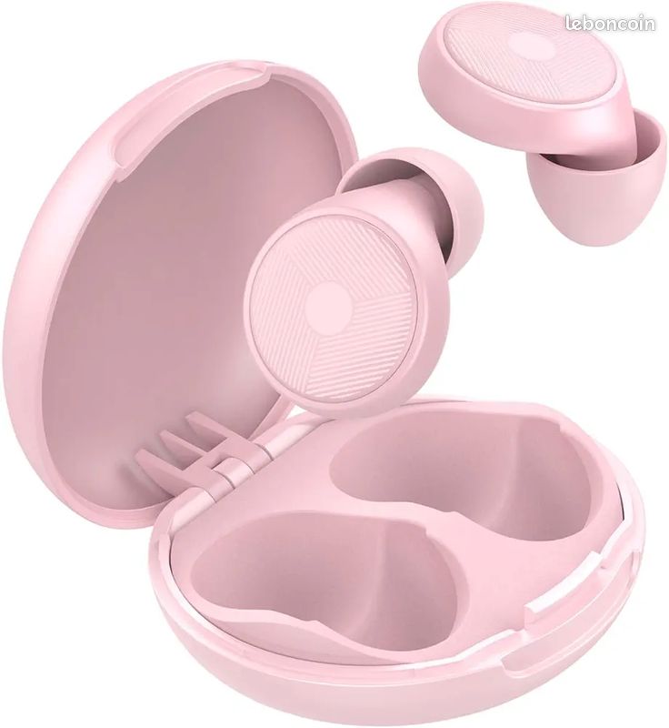 Protection Auditive JUSTRVN Lot De 2 Paires De Bouchons D'oreille Pour Dormir, Protection Bouchons D'oreilles Concert