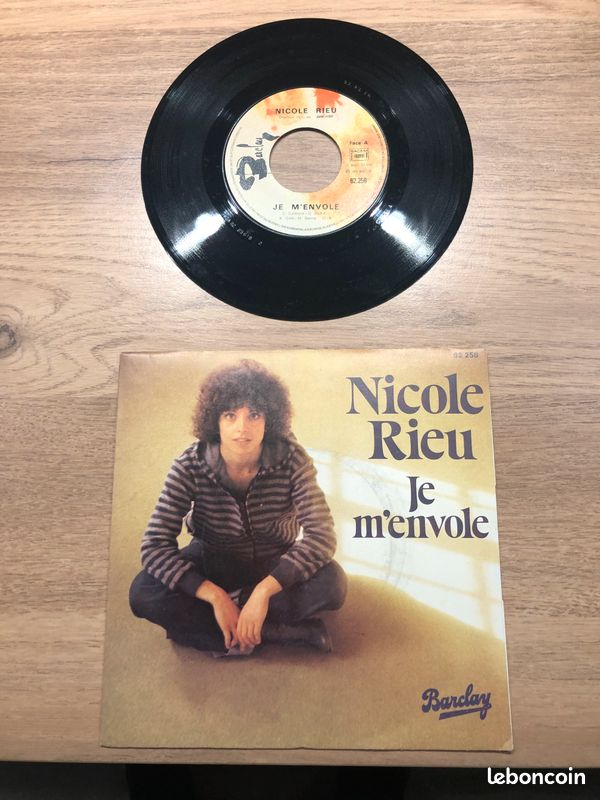 Vinyle 45 tours Nicole Rieu (image 1)