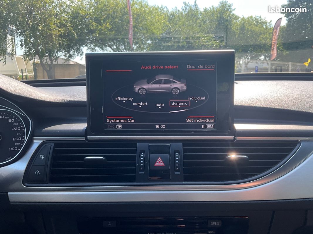 Audi a6 3.0 tdi 205 c s-line quattro s-tronic ouverture sans cle / clim quadri zone / sieges chauffant av/ar (image 19)