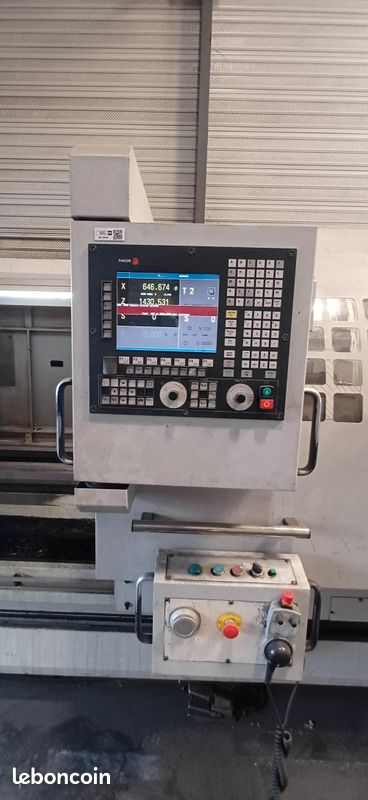 Tour CNC à banc parallèle 3000mm FAGOR 8055 T (image 2)