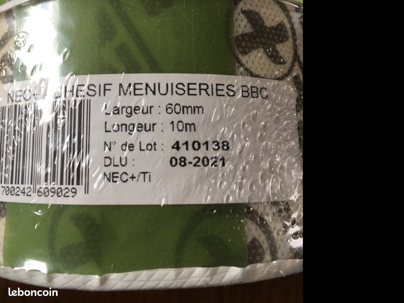 MB501 adhésif menuiserie BBC 60 mm (image 2)