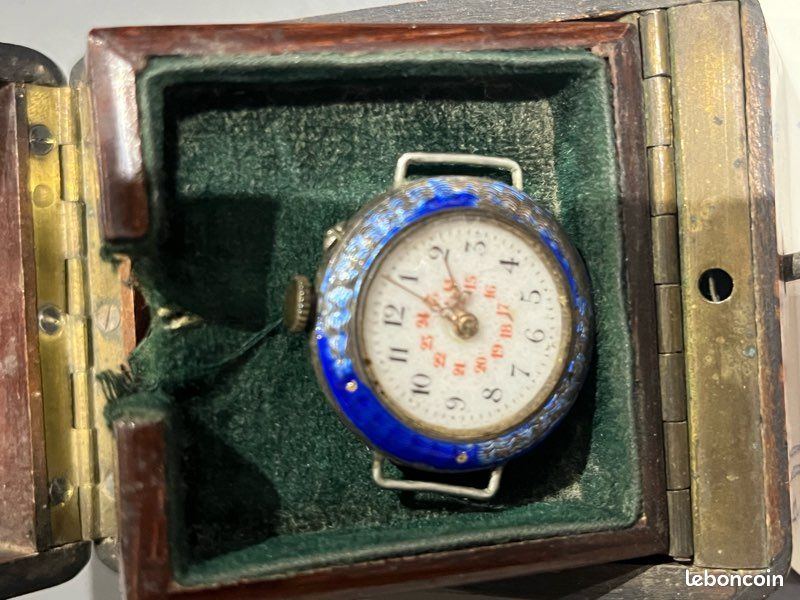 Paire D'aiguilles De Montre Anciennes - Bleues, Neuves Sans Boîte