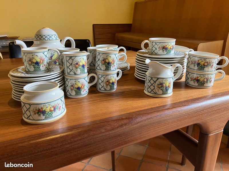 Service à Café Villeroy & Boch Samarkand 14 Pièces Pour 12 Personnes - Porcelaine Fine, Neuf, Revendeur