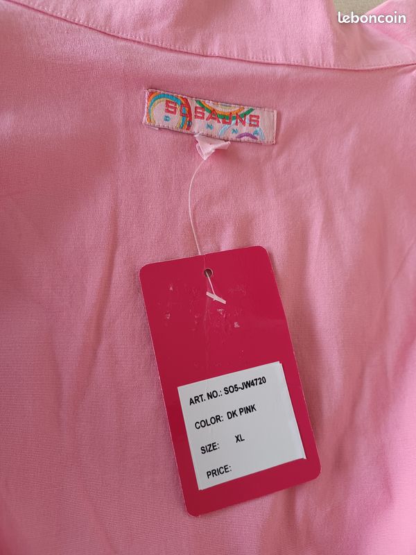 Blouson rose original (image 4)