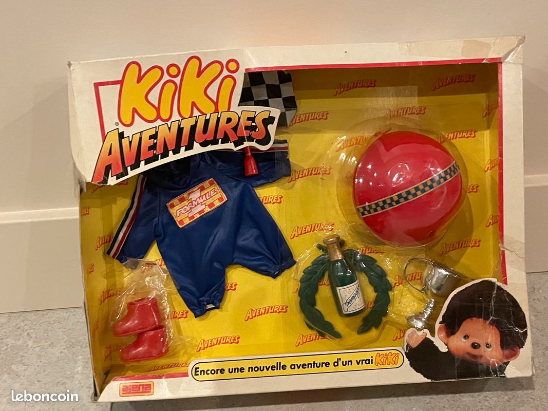 Jouet Vintage Kiki Ajena - Boîte Vêtement Peignoir Et Bonnet - Années 80/90