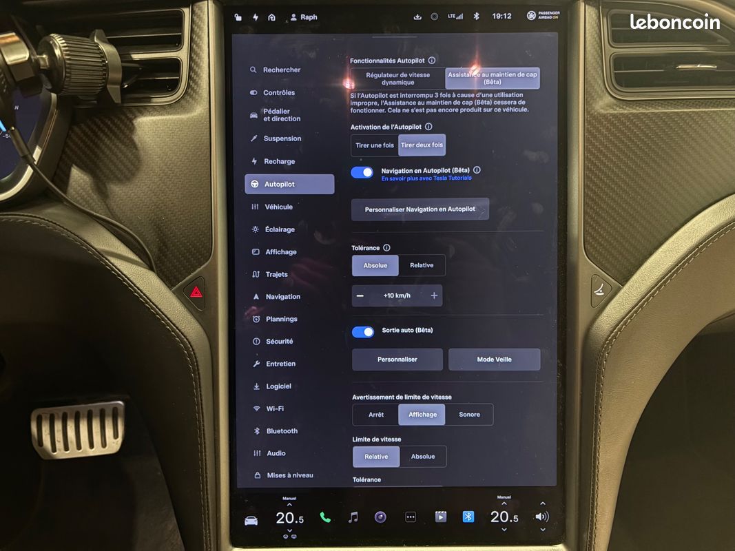 TESLA MODEL-S P100DL ELECTRIC 795CH 100KWH PERFORMANCE LUDICROUS 4WD DUAL-MOTOR BVa (image 17)